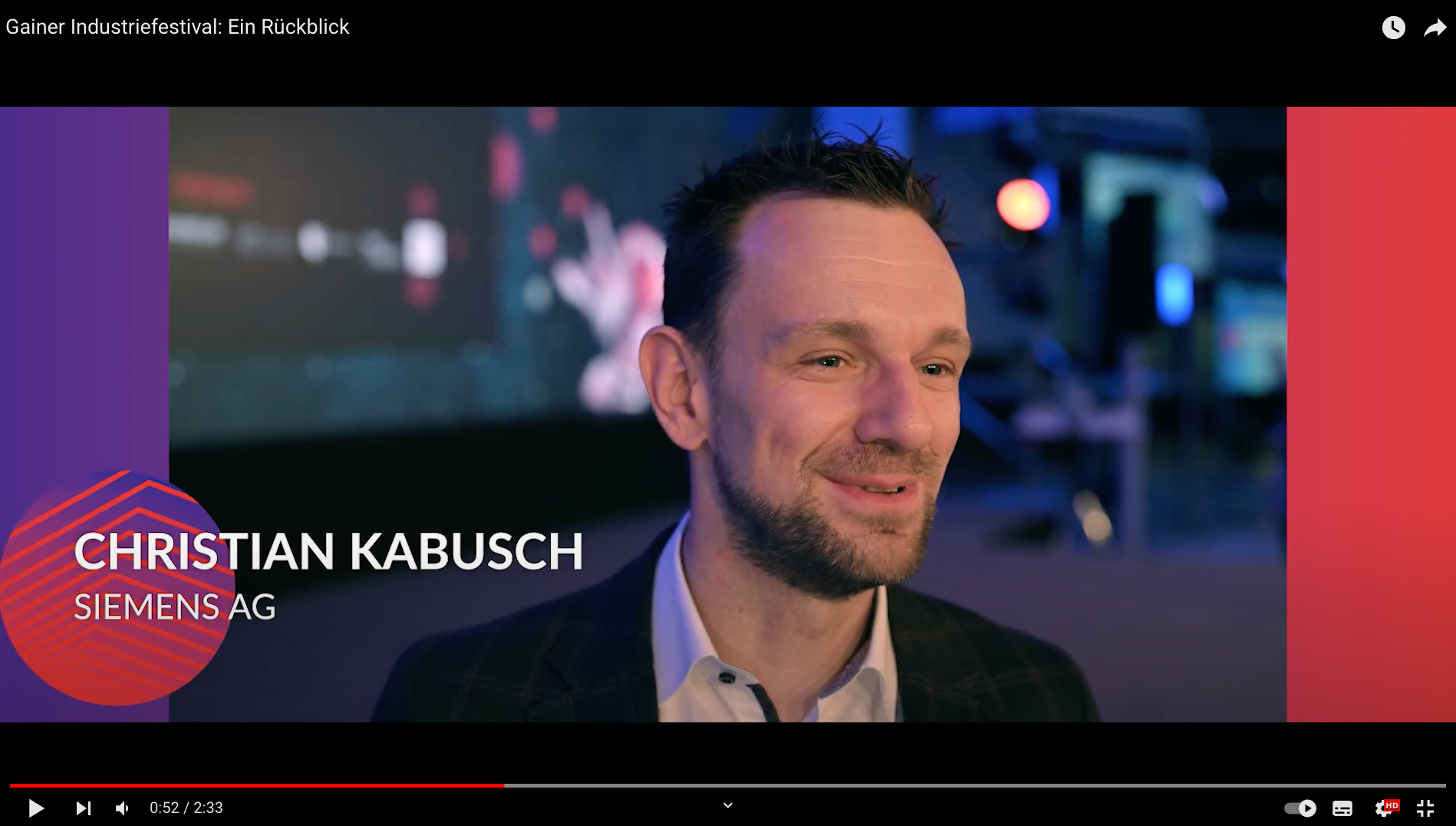 Rückblick Gainer Industriefestival der WEKA Industrie Medien