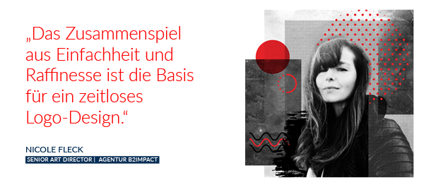 Nicole Fleck über Logo-Design - Agentur Leitung & Senior Art Director